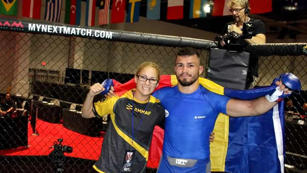 Un român în semifinalele mondialului de MMA