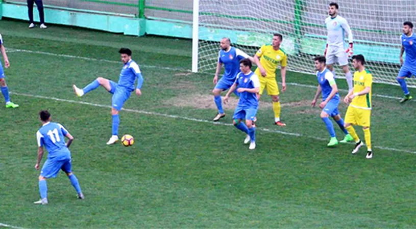 CS Mioveni își face speranțe la Liga 1.** Argeșenii au trecut de CS Balotești și sunt la doar o victorie de locul promovabil direct. VIDEO | Reacția lui Pelici