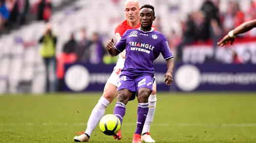 Mutare spectaculoasă făcută de o echipă mică din Liga 2! Și-a adus un congolez pentru care Toulouse a plătit 5 milioane de euro lui Rennes în 2018