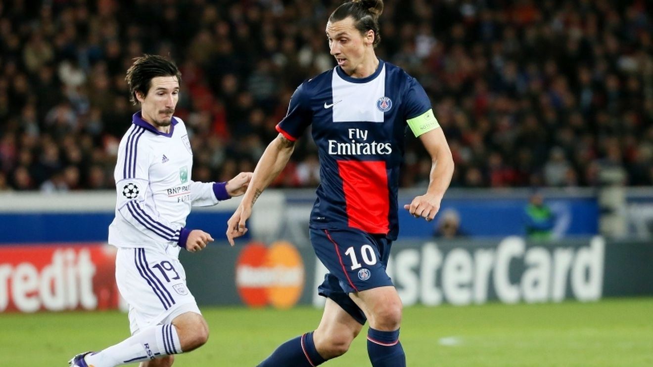 Faza săptămânii în Ligă. Ibra l-a terorizat și a râs tot meciul de mustața unui jucător de la Anderlecht. Cum a reacționat acesta