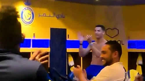 Cum a fost surprins Cristiano Ronaldo la meciul Al-Taee – Al Nassr! Imaginile cu starul portughez au devenit virale | VIDEO & FOTO