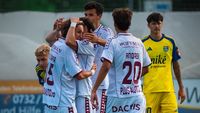 CE GOL! Rapidistul a trimis mingea în poartă de la 60 de metri, în amicalul cu FC Kosice