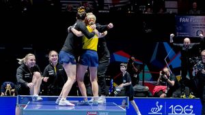 Ce bucurie! Naționala României a sărbătorit pe masă medalia la Campionatul Mondial, câștigată după 26 de ani!