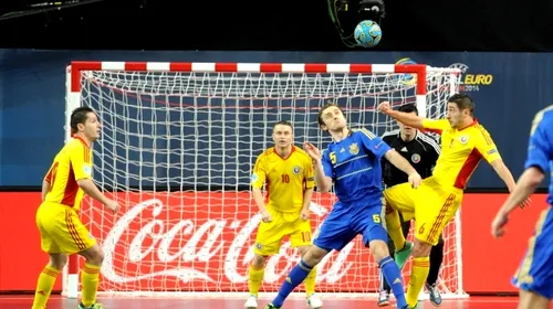 Futsal: România – Ungaria, scor 2-2, în barajul de calificare la Euro-2016