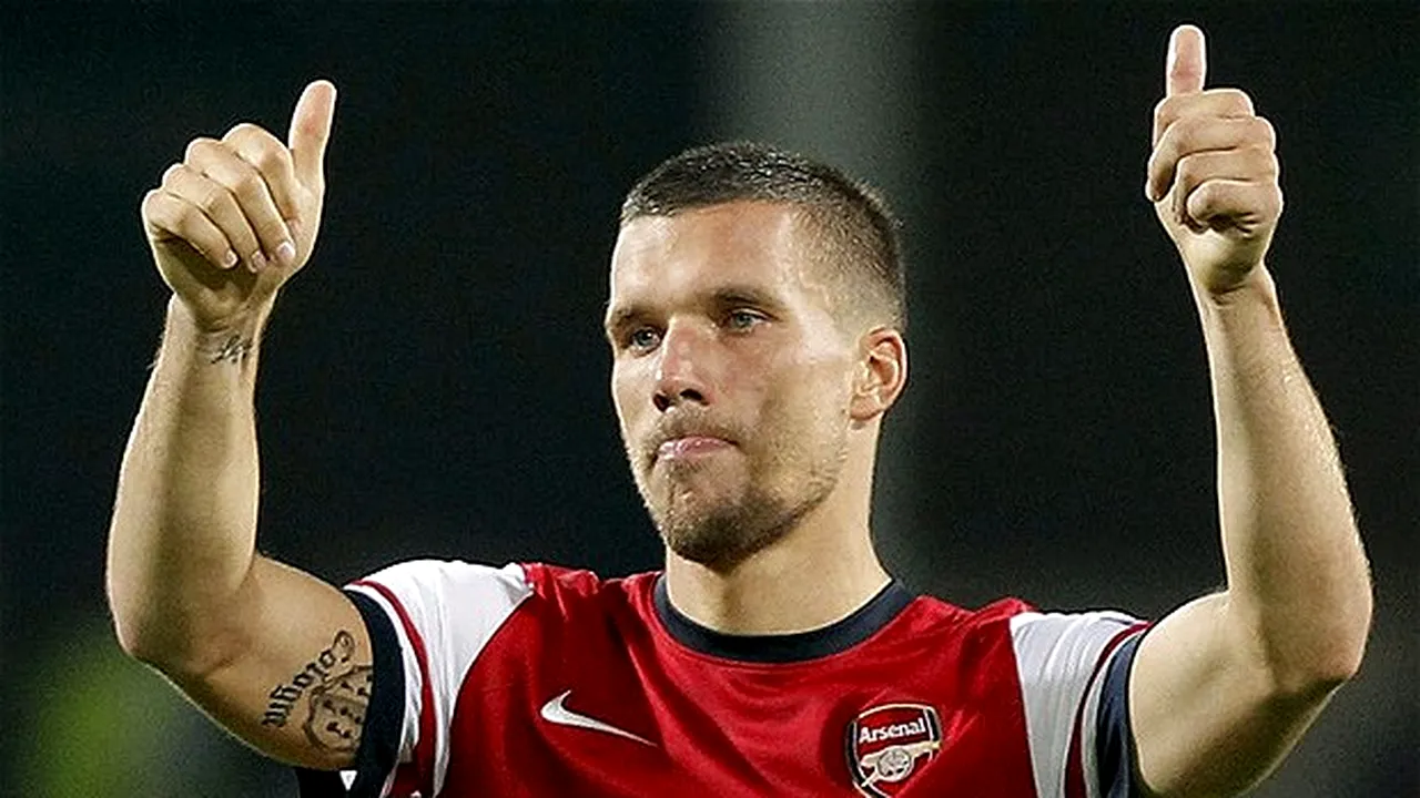 Lukas Podolski a uitat de Koln!** Acum vrea să își facă un tatuaj cu Arsenal