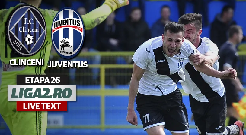 Jaloane Clinceni - Juventus Chipirliu 0-7.** Liderul Ligii 2 a 