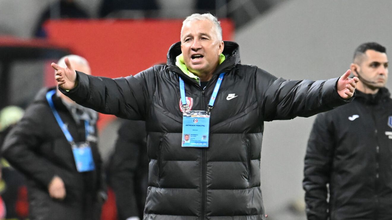 Dan Petrescu a făcut iureș după FCSB - CFR Cluj 1-1: „Suntem dezavantajați cu programul și cu arbitrajele”