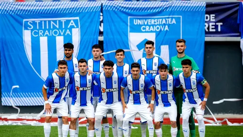 Universitatea Craiova a câştigat Liga de Tineret, după finala cu UTA. „Leuţii” vor juca în UEFA Youth League