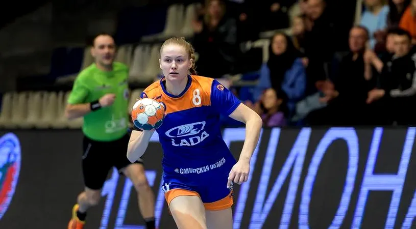 Noua „Cristina Neagu” ratează confruntarea cu adevărata Cristina Neagu. Elena Mikhaylichenko, starul echipei CSKA Moscova, a ales tot tricoul cu nr. 8