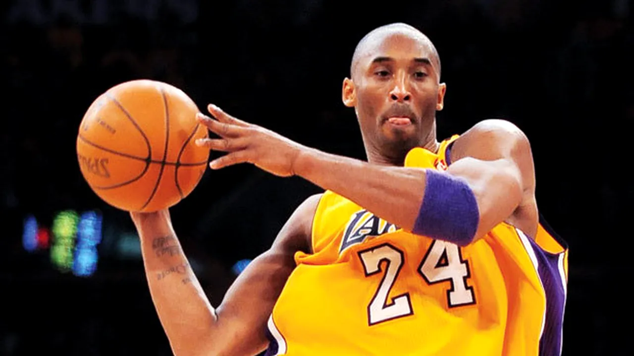 Kobe, cel mai iubit!** Jucătorul de la LA Lakers a luat caimacul în topul fanilor
