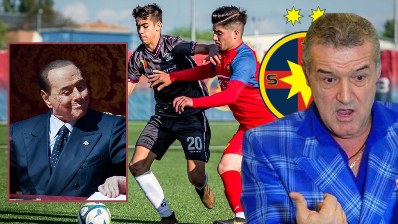 Silvio Berlusconi îl vrea pe fotbalistul pe care Gigi Becali l-a „furat” de la Rapid și l-a dus la FCSB! Jucătorul negociază cu mai multe echipe din România și din străinătate | EXCLUSIV