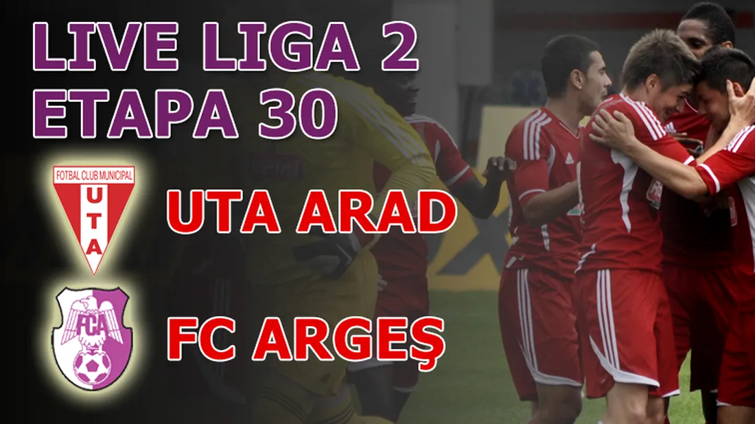 Adio spectaculos:** UTA Arad - FC Argeș 3-0! Arădenii s-au despărțit de fani en-fanfare
