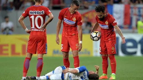 Benzină doar pentru start. FCSB  - CSU Craiova 1-1, un meci în care oltenii au căzut inexplicabil după o primă repriză excelentă. Băluță și Gnohere, marcatorii serii