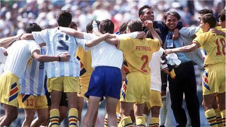 Dorinel Munteanu, cu gândul și azi la marea victorie cu Argentina, la 26 de ani de la „cel mai tare meci din istoria Cupei Mondiale”: „I-am fi bătut și cu Maradona în teren! Eu trebuia să mă ocup de el” | EXCLUSIV