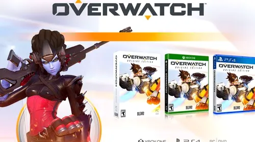 Overwatch – bonusuri fizice pentru precomenzile din România