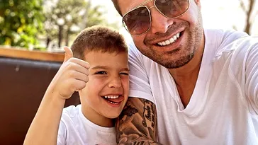 Adrian Mutu, dezvăluiri despre mezinul său. Cu ce echipă de fotbal ține Tiago: „Cel mic a început să ia mingea de la un an”