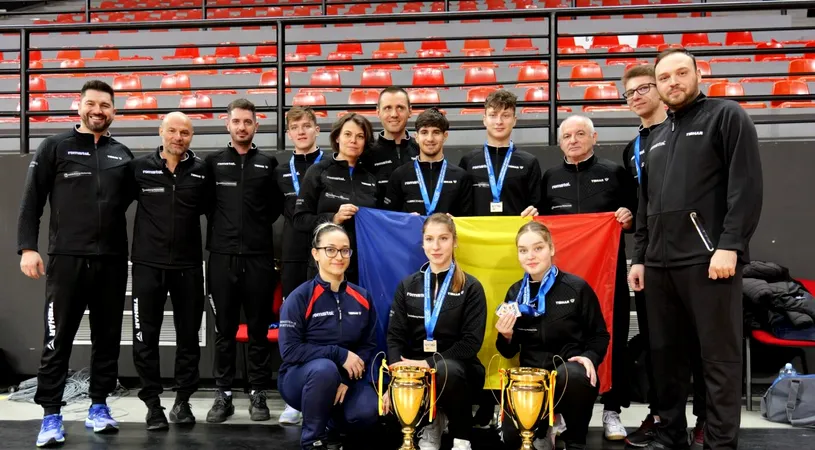Care este bilanțul României la Campionatul European U21 de tenis de masă! Ultima medalie a fost luată de perechea Darius Movileanu/Eduard Ionescu
