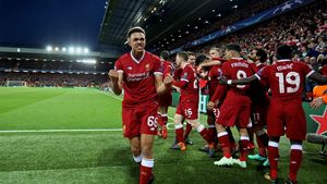FOTO | Liverpool a prins curaj după ce a lăsat-o acasă pe City! "Cormoranii" o cer pe Real Madrid în semifinalele Ligii. Ce cântă Lovren în vestiar
