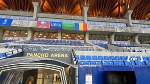 Cum arată gazonul stadionului unde se joacă Israel - România. Primele imagini cu terenul pe care vrem să obținem calificarea la EURO 2024 | VIDEO