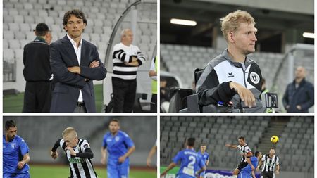 Zâmbetul lui Neșu, tristețea lui Ogăraru. Urmașul lui Teja rămâne fără victorie, fanii i-au cerut demisia: "U" Cluj - CSU Craiova 0-2