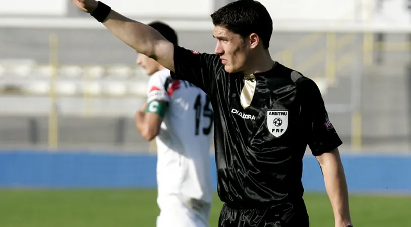 Istvan Kovacs** arbitrează Mureșul Deva - FCM Târgu Mureș