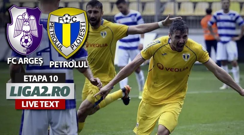 După episodul Cluj, Petrolul se face de râs și în derby-ul de la Pitești.** FC Argeș i-a umilit pe 