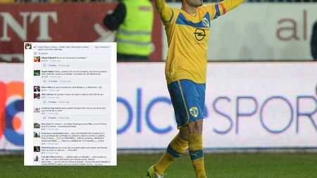 Mutu are războiul lui. Înaintea derby-ului cu Astra, atacantul a intrat în gura fanilor după ce a pus o poză pe net. "Acum te bate pe umăr Budescu". Poza care a declanșat ironiile suporterilor