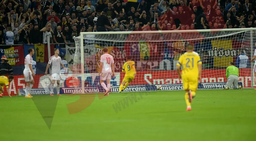 FOTO | Just in time. Rusescu, la primul gol pentru națională