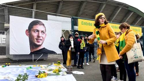 Lacrimi și durere la un an după decesul lui Emiliano Sala. Momente emoționante pe stadionul lui Nantes | FOTO&VIDEO