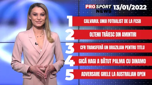 ProSport News | Calvarul prin care trece un fotbalist de la FCSB! Cele mai noi știri din sport | VIDEO