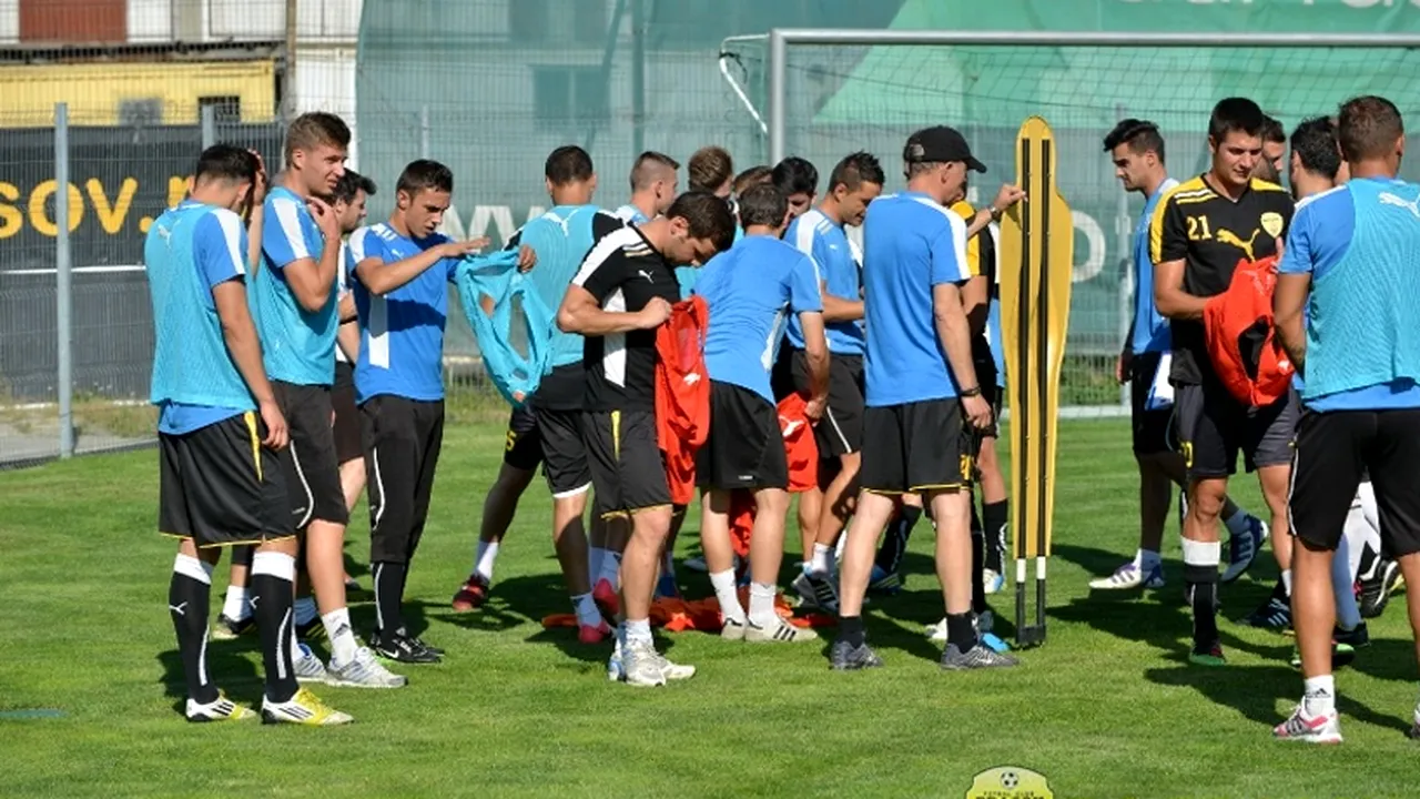 FC Brașov - Metaloglobus București, scor 5-1, într-un meci amical