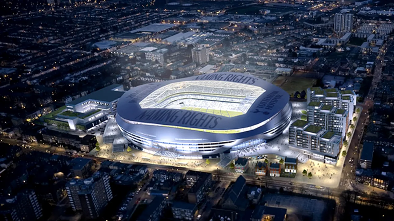 Tottenham își face un stadion de vis! FOTO - Cum arată noua arenă din Londra 