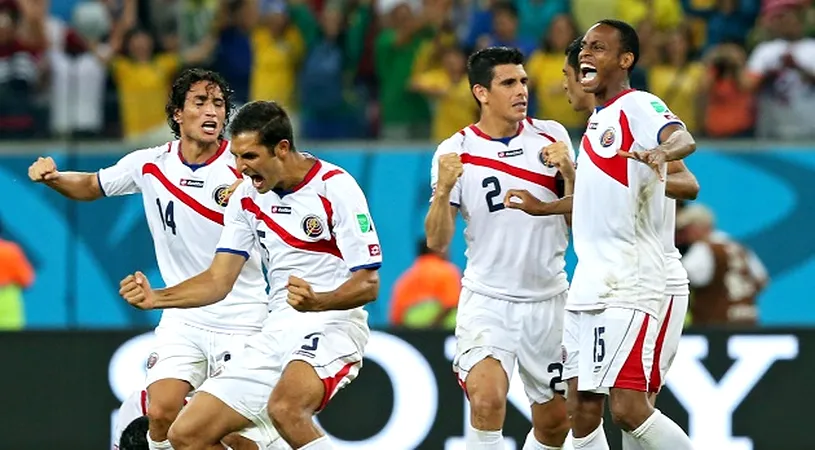 Costa Rica, revelația competiției din Brazilia. Cum s-au încheiat aventurile surprizelor de la ultimele trei ediții de Campionat Mondial