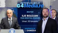 Intră pe G4Media.ro pentru un interviu exclusiv cu premierul Ilie Bolojan. Guvernul sub asediu: Atacurile PSD, revolta din PNL și reformele care au blocat Coaliția