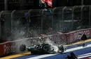 Accident teribil în Formula 1 la Marele Premiu din Singapore! Mașina s-a făcut praf | FOTO&VIDEO