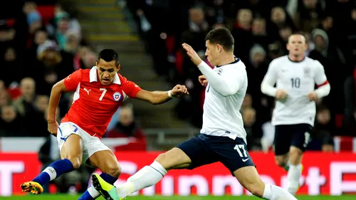 Experimentele lui Hodgson au eșuat: Anglia-Chile 0-2! VIDEO - Dubla lui Alexis