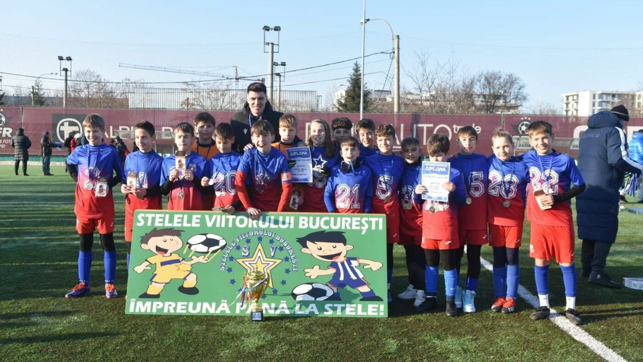 Steaua Bucureşti se laudă că a învins-o cu 6-0 pe FCSB la copiii U8