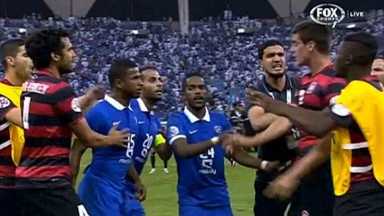 Nasser Al Shamrani, suspendat 8 etape după conflictul cu Spiranovic la finala Ligii Campionilor Asiei 