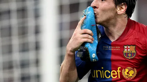 Messi preia ștafeta lui Di Stefano