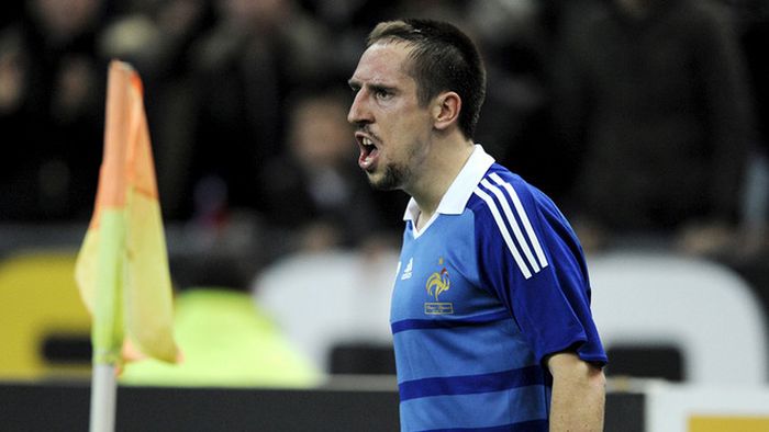Ribery ar putea fi în teren la meciul Franței cu Serbia