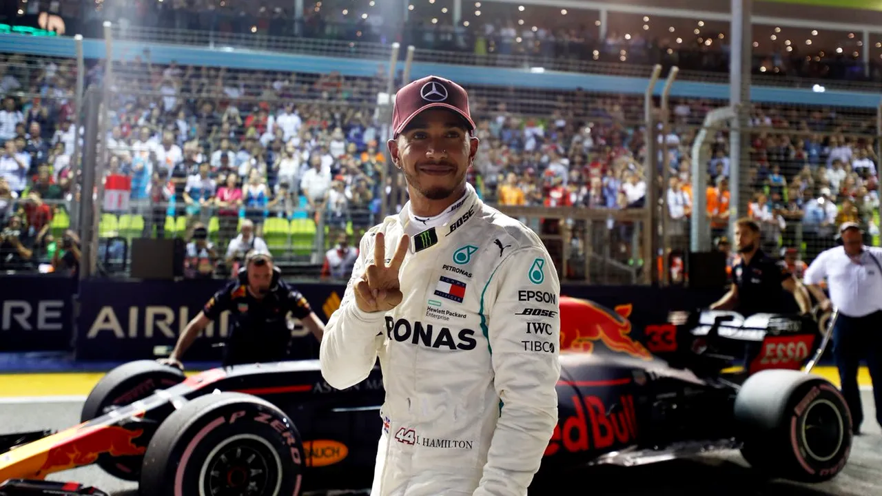 Lewis Hamilton s-a impus și în Singapore! Zi de grație pentru Verstappen, Vettel a terminat pe 3. Clasamentul final
