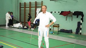 Campion la 60 de ani! Antrenorul echipei feminine de spadă, Octavian Zidaru, s-a impus la Naționalele pentru veterani