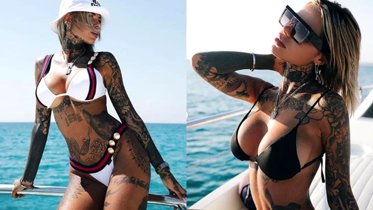 Un star din Serie A este campion în afara terenului! Fotbalistul se iubește cu un model plin de tatuaje care face senzație în Italia | GALERIE FOTO