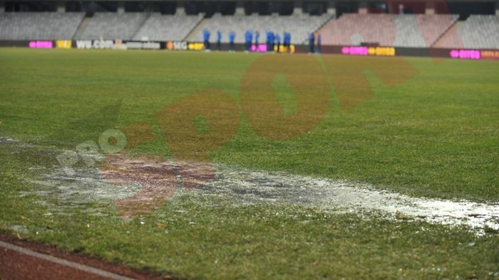 UPDATE Se joacă! Portughezii s-au speriat de vremea de la Cluj, iar UEFA a inspectat gazonul înghețat și a hotărât ca meciul să se dispute