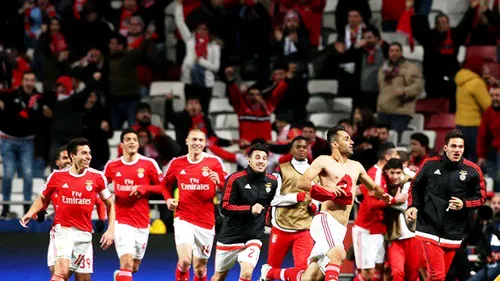 Suspans până în ultima etapă! VIDEO | Benfica a devenit campioana Portugaliei pentru a treia oară consecutiv după o luptă superbă cu Sporting