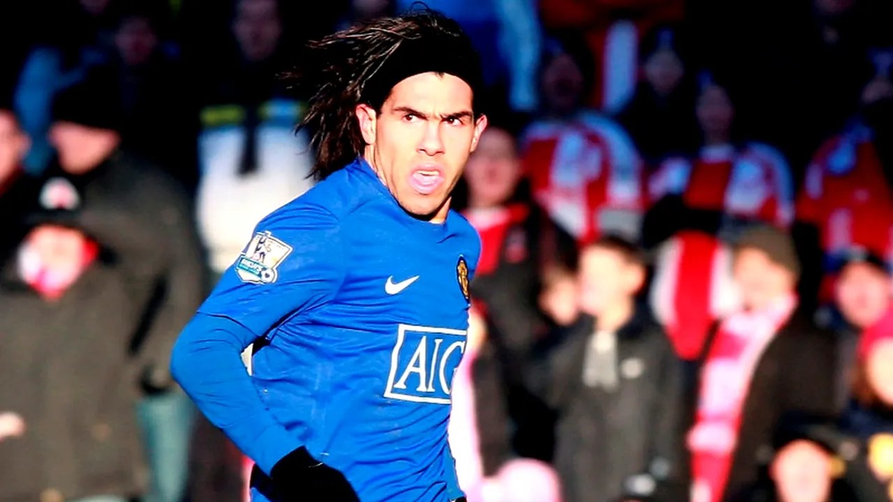 Tevez nu se simte bine pe Old Trafford