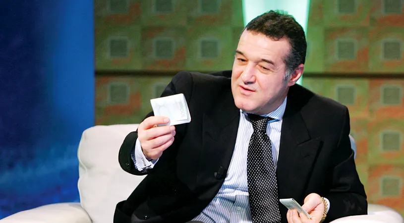 Becali scoate eurogigeii