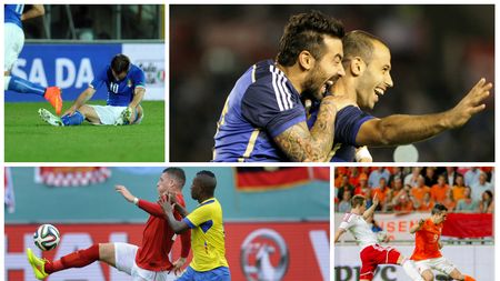 Italia, ținută în șah de Luxemburg, Ecuador, egala Angliei, victorii pentru Uruguay, Chile, Olanda și Argentina. Emoții pentru Van Persie și Oxlade. Rezultatele amicalelor premergătoare Mondialului