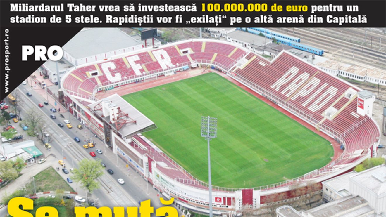 Taher vrea arenă de 5 stele