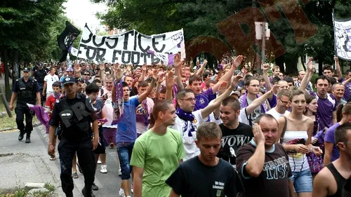 FOTO** Suporterii lui Poli au ieșit din nou în stradă! Anunțul lui Iancu i-a făcut pe fani să DEZARMEZE! Ce se va întâmpla cu jucătorii